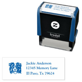 コリ縁どー |名前と差出人住所 セルフインキングスタンプ