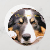 コリ縁どー 招待状 (正面/裏面)