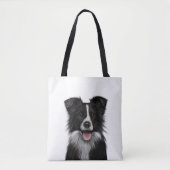 コリ縁どー-羊の犬 トートバッグ (正面)