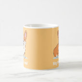 コルおもしろいギの子犬-ヘイコルジュー コーヒーマグカップ (中央)