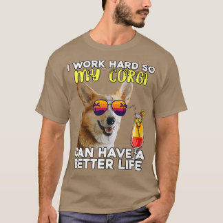 コルおもしろいギIは懸命を働いて私のコルは賭けを持つことができるように Tシャツ
