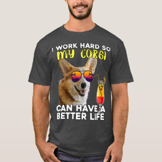 コルおもしろいギIは懸命を働いて私のコルは賭けを持つことができるように Tシャツ