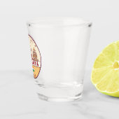 コルカタインディアシティスカイラインエンブレム ショットグラス (右)