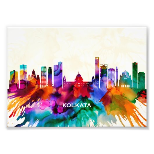 コルカタスカイライン フォトプリント            (正面)