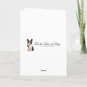 コルギおもしろいイースターカード カード (裏面)