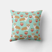 コルギお尻かわいい装飾用クッション – ピーチ絵文字 クッション (裏面)