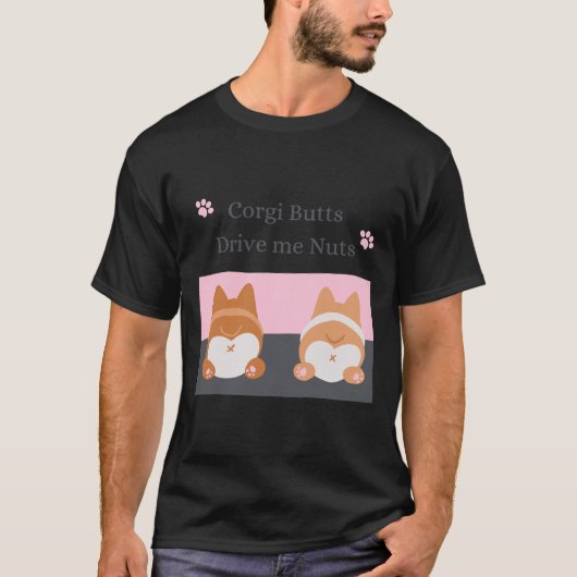 コルギお尻ドライブミーナット651 Tシャツ (正面)