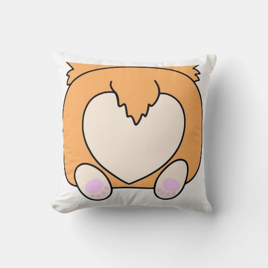 コルギお尻 クッション (正面)