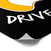 コルギお尻 |ドライブ | Corgi Lover ポスター (角)