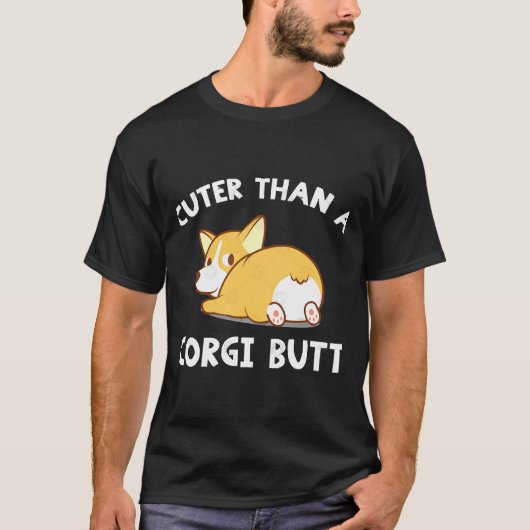 コルギお尻 Tシャツ (正面)
