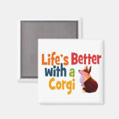 コルギとLIfeの良さ マグネット (正面/裏面)