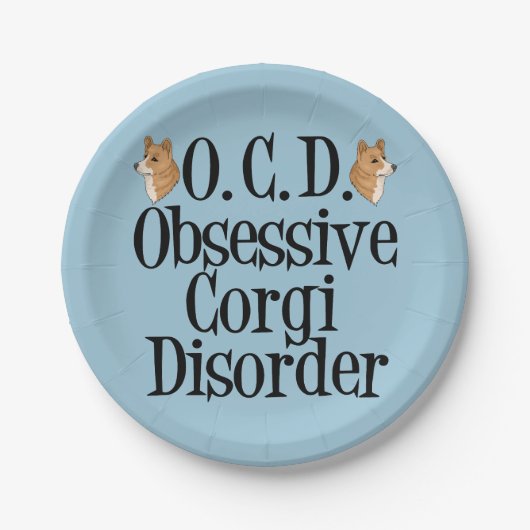 コルギに取り付けられた ペーパープレート (正面)