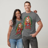 コルギのクリスマスの友人 Tシャツ (ユニセックス)