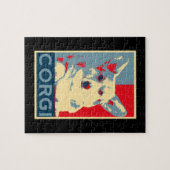 コルギのファン向けのコルギ·アート·ドッグ·アート ジグソーパズル (横)