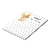 コルギの持ち込み物 ノートパッド (回転)