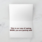 コルギの犬は好きでおもしろいを作る誕生日 カード (内部)