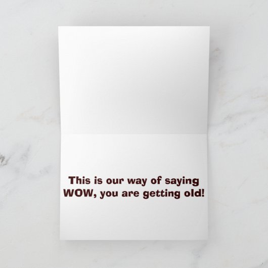 コルギの犬は好きでおもしろいを作る誕生日 カード (内部)