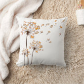 コルギの花フライダンデリオンシャツカワイト犬好き クッション (ブランケット)