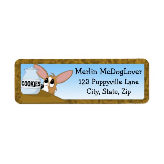 コルギの誘惑 ラベル (正面)