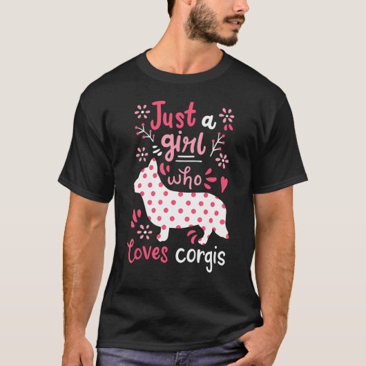 コルギは女の子だけのコルギ Tシャツ (正面)