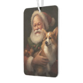 コルギウィズサンタクロースフェスティバルクリスマス カーエアーフレッシュナー (左)