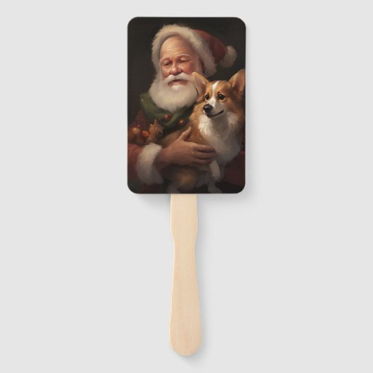 コルギウィズサンタクロースフェスティバルクリスマス ハンドファン (裏面)