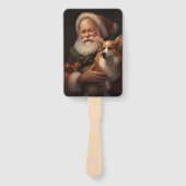 コルギウィズサンタクロースフェスティバルクリスマス ハンドファン (正面)