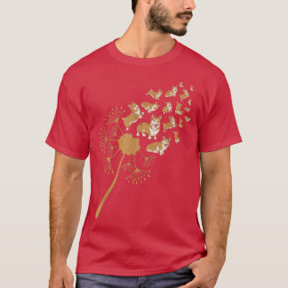 コルギオーナードッグラバーペットアニマルダンデリオおもしろいC Tシャツ