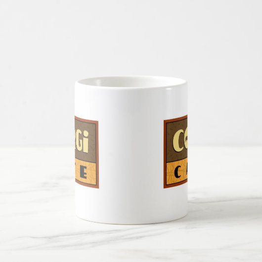 コルギカフェ | Pembrokeウェルシュコーギー |犬の恋人 コーヒーマグカップ (中央)