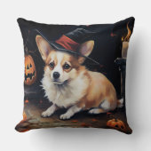 コルギカボンプキンハロウィンホラー クッション (正面)