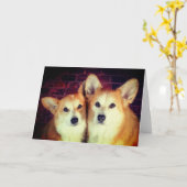 コルギカ空白のード カード (黄色い花)