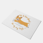 コルギクラシック ドアマット (アングル)