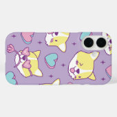 コルギクラッシュハート目 Case-Mate iPhoneケース (裏面 (横))