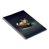 コルギクリスマスの雪の冬 ノートブック (右側)