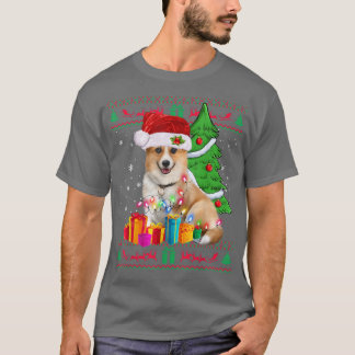 コルギクリスマスセーターコルギクリスマス Tシャツ