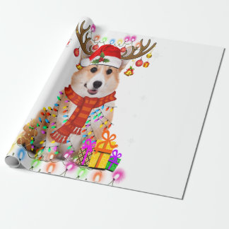 コルギクリスマストナディアクリスマスライトパジャマ ラッピングペーパー