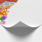 コルギクリスマストナディアクリスマスライトパジャマ ラッピングペーパー (角)