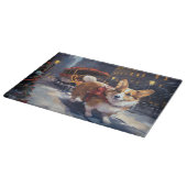 コルギクリスマスフェスティバルシーズン カッティングボード (角)