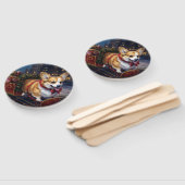 コルギクリスマスフェスティバルシーズン ハンドファン (組立なし)