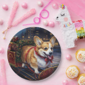 コルギクリスマスフェスティバルシーズン ペーパープレート (パーティー)