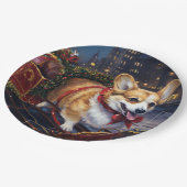 コルギクリスマスフェスティバルシーズン ペーパープレート (アングル)