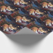 コルギクリスマスフェスティバルシーズン ラッピングペーパー (角)