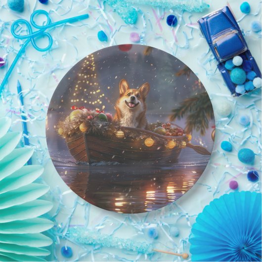 コルギクリスマスフェスティバル航海 ペーパープレート (パーティー)