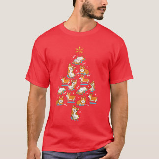コルギクリスマスリーおもしろいーコルギクリスマスヴィンテージ Tシャツ
