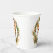 コルギクリスマスリースフェスティバルカップ 紙コップ (右)