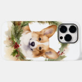 コルギクリスマスリースフェスティバルカップ Case-Mate iPhoneケース (裏面 (横))