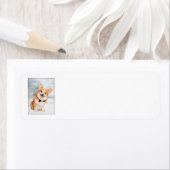 コルギクリスマス差出人住所ラベル ラベル (インサイチュ)