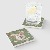 コルギクリスマス ストーンコースター (横)