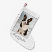 コルギクリスマス スモールクリスマスストッキング (正面 (吊り時))