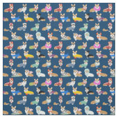 コルギコスチューム海軍 ファブリック (見本)